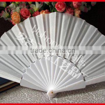 Colorful Plastic Wedding Fan photo-2