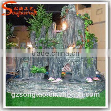Artificial Stone Fountain Outdoor Can be Customized Fiber Glass Artificial Fountain for Sale photo-3