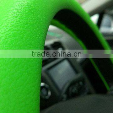 Hot Selling Custom Printed Logo Car Silicone Steering Wheel Cover photo-6