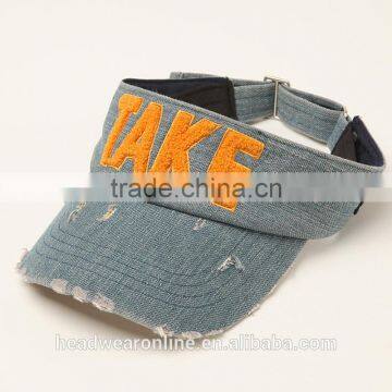 High Quality Sun Visor Cap With Embroidery Logo Made in Guangdong photo-6