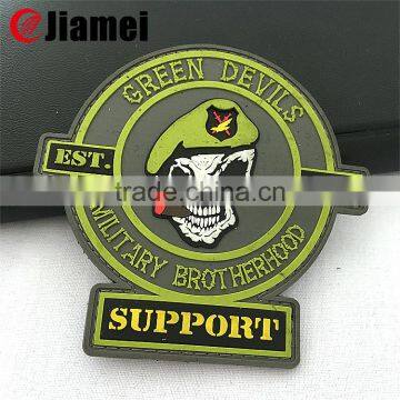 cheap soft pvc rubber silicone custom silicon badge