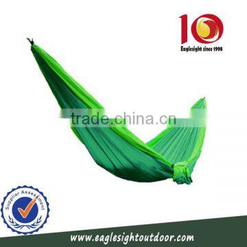 2017 New style outdoor ultralight Parachute nylon fabric Hammock with tree straps