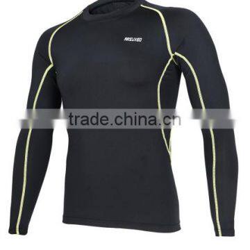 2016 Baseball Jerseys Long Sleeve Tight T Shirt for Men Running Workout photo-2