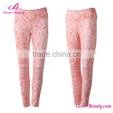 Big Discount Flower Printed Leggings Sport Ladies Tights