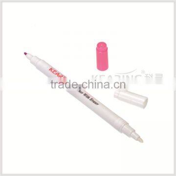 Kearing Brand Top Rated Multifunction Dual 1.0mm Nibs Pink Color Auto Air Disappearing Marker For Fabric Marking