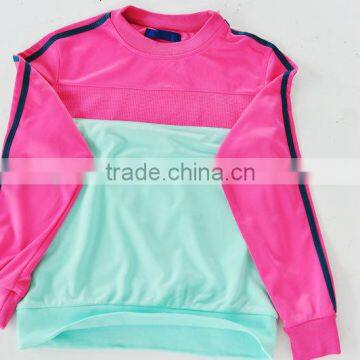 hot sales new style Bright color of sports wear set with round neck PROFESSIONAL MANUFACTURER