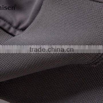 100% Nylon Men's Collar Zipper Gray Jacket photo-5