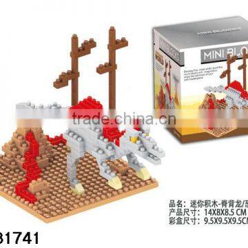 Games Building Block Dinosaur Toys, Diamond Blocks, Mini Block photo-3