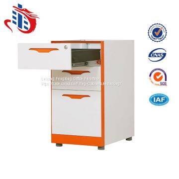 Modern Office 3 Drawer Design Metal Filing Cabinets photo-4