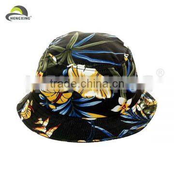 Custom Cheap Floral Blank Bucket Hat Wholesale