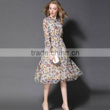 Maxnegio Girls Floral Long One Price Chiffon Summer Maxi Dresses photo-2