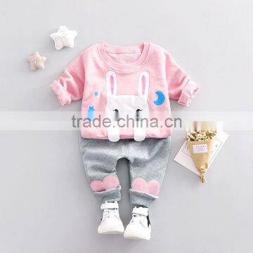 2017 New Arrival Latest Design Baby Clothes Bodysuit Boutique Kid Romper Winter Wholesale Children's Baby Clothing Set photo-3