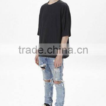 Wholesale Price Oversized t Shirt West Clothes Summer Season Style T-shirt Hip Hop Tshirt Streetwear Mens t Shirts photo-2