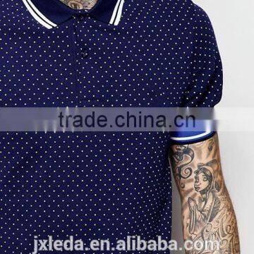 China Dry Fit Comfortable Full Print Men Polo Shirt Factory Price Wholesale With Low MOQ photo-3