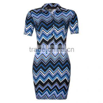 Oem Hot Sale Latest Casual Fashion Dress Designs Ladies Dress Cutting photo-3