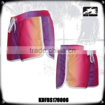 Wholesale 4 Way Stretch Professional Design Embroidered Womens Boy Shorts photo-1