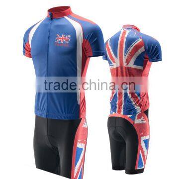 Sublimation Custom Short Sleeves Men's Cycling Sportswear