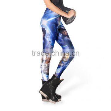 2017 Dry Fit Colorful Yoga Pants Compression Running Tights Leggings for Women photo-5