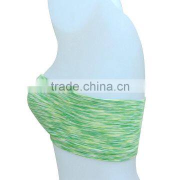 New Style Nice Quality Seamless Woman Underwear Ladies One Piece Bandeau Bra w Removable Cup Pad photo-2