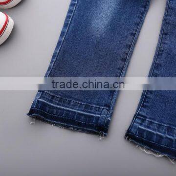 S33424W Teenager Girls Jeans Pant 2017 Children Autumn Casual Light Denim Pants photo-4
