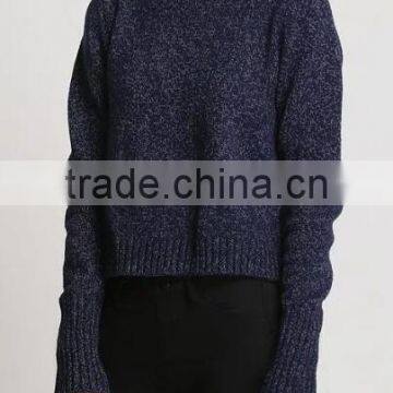 EY0858S Europe Style 2016 Women Pure Color Knitted Pullover Sweater photo-3