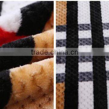 Cloud Mink Cashmere Pineapple Style Design New Carpet Blanket photo-4