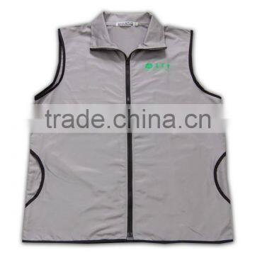 China Manufactory High Quality Latest Zip Multi Pocket Workwear Vest photo-4