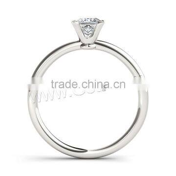 Cubic Zirconia Sterling Silver Finger Ring gift box silver jewelry ring gift for girlfriend ring ceremony gift