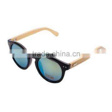 Custom Logo Golden Natural PC men Sunglasses Bamboo 2017