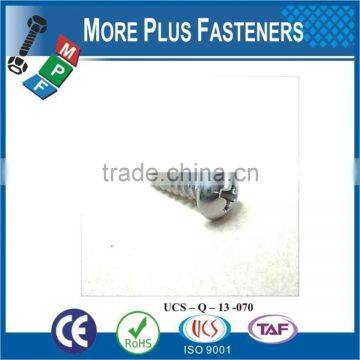 Made in Taiwan Standard and Special According to Drawing Tapping Screw