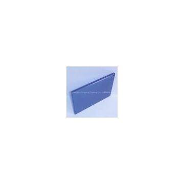 Color laminated glass