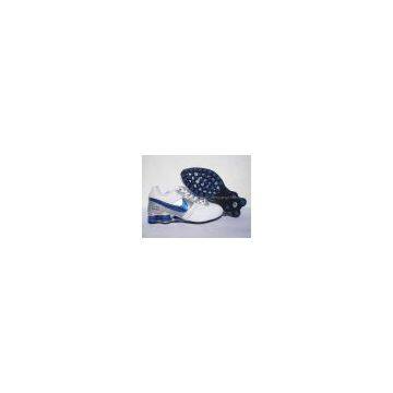 Mens cheap nike shox blue white shox oz shoes