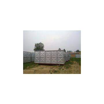 hot dip galvanized water tank