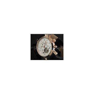 Vintage White Dial Tourbillon Automatic Watch 80g With Week Date