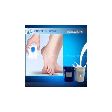 soft invisible silicone shoes pad for male
