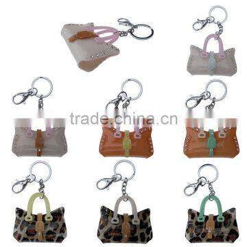 Ladys' Stylish Promotion Gift Bag Acrylic Keyring,Souvenir Acrylic Keychain,Crystal Key Chain Key Ring Acrylic Keyring Wholesale