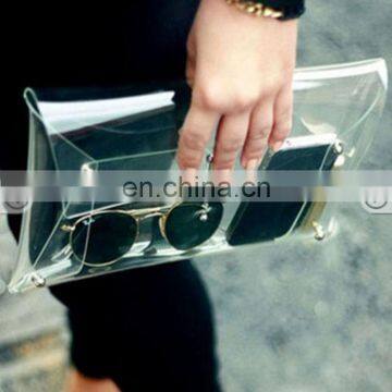 Clear Mini PVC Vinyl Plastic Handbag Transparent for Lady