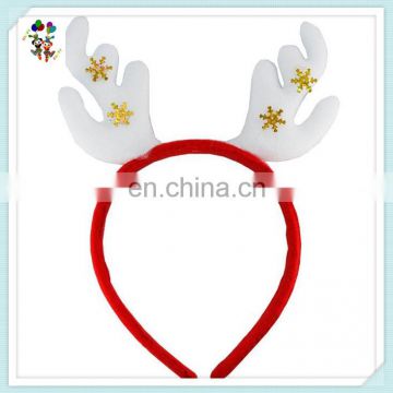 Cheap Fleece Reindeer Antler Christmas Party Headbands HPC-1094