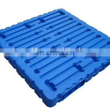 Durable plastic pallet/ anti-static blow molding plastic tray for cargo stock carry