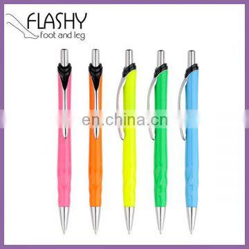 Promotional Plastic Ball Pen Cheap Plastic Ballpoint Pen With Customized Logo