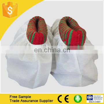 anti-slip disposable SMS Non woven shoe cover machine/hand made