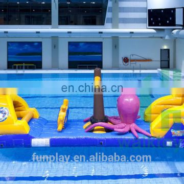 HI giant inflatable water park, cheap adult inflatable octopus floating water park for sale