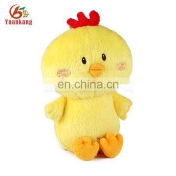 Lovely Birthday Gift Farm Animal Plush Chicks Yellow Stuffed Chicken Toy photo-2