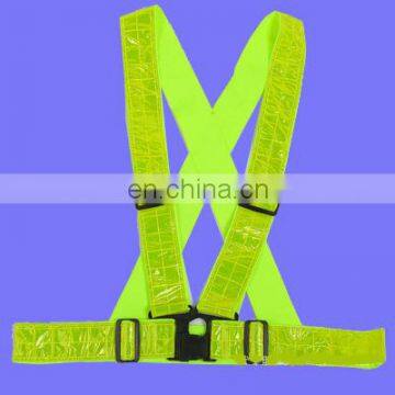 Hi Vis reflective safety running vest