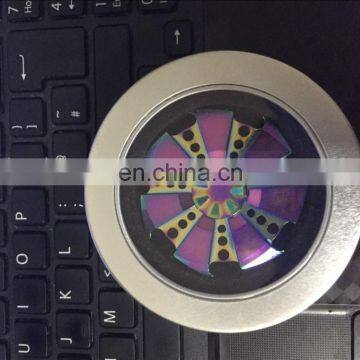 2017 Hot Toy EDC Hand Spinner Rainbow Fidget Spinner Decompression Anxiety Toys Rainbow Brass Aluminum Alloy Hand Spinner photo-3