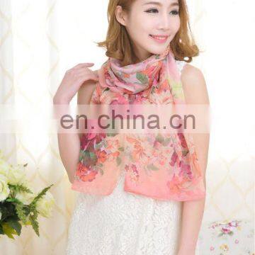 Popular Summer Scarf Fashion Style Chiffon Sillk Scarf