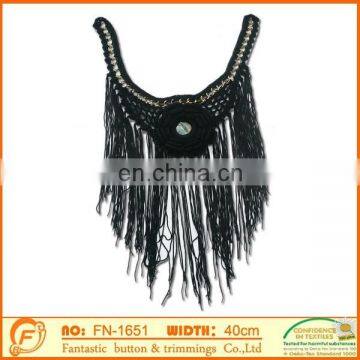 fancy tassel lace neck collar for women clothings