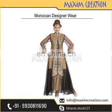 Leading Designer Company Selling Beautiful Party Wear Khaleeji Thobe Dress