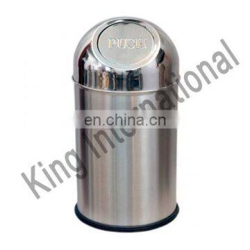Stainless steel push bin 10*18 , 8*28 size