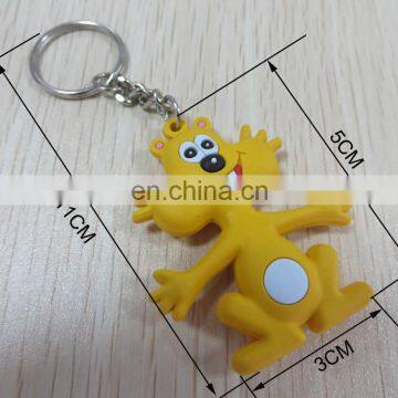 2016 Custom Design Pvc Keyring With Embossed and Printing Logo Wholesales photo-4